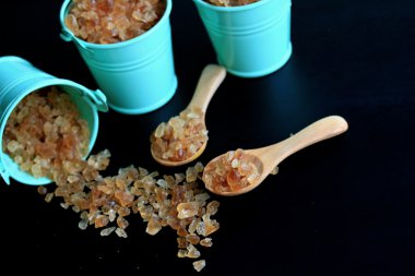 Organik şeker kamışı kahverengi