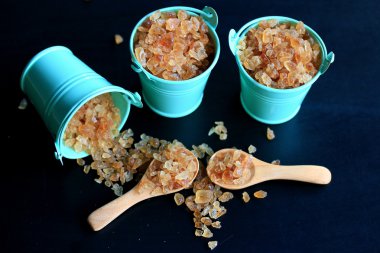 Organik şeker kamışı kahverengi