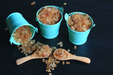 Organik şeker kamışı kahverengi