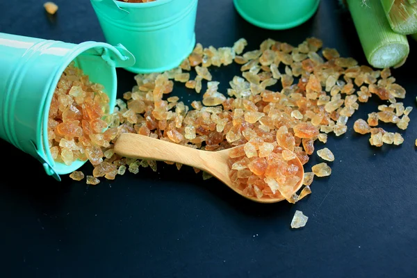 Organik şeker kamışı kahverengi