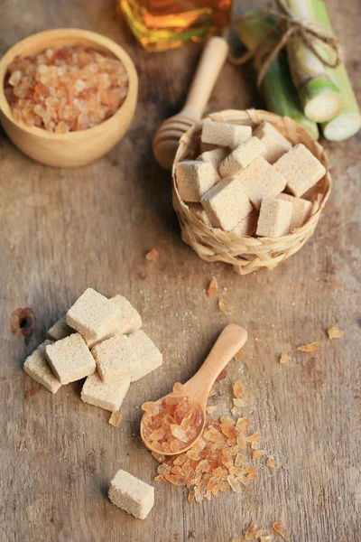 Organik şeker kamışı küpleri