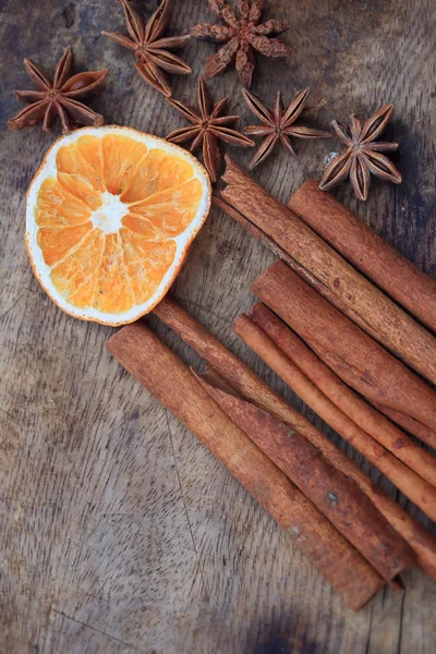 Dries orange aroma spices — Stock Photo, Image