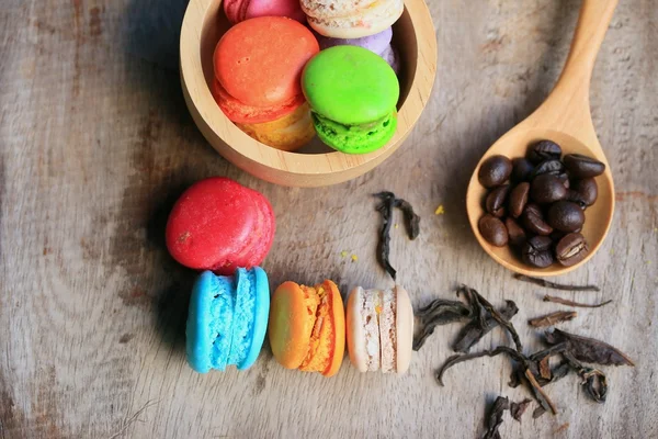 Macaroni colorati tradizionali francesi — Foto Stock