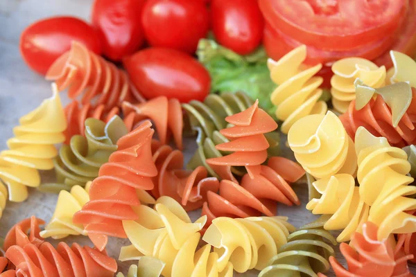 Сушеные итальянские макароны — стоковое фото