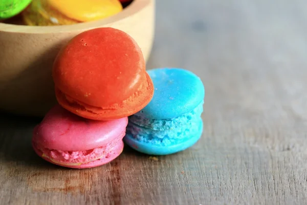 Macaroni colorati tradizionali francesi — Foto Stock