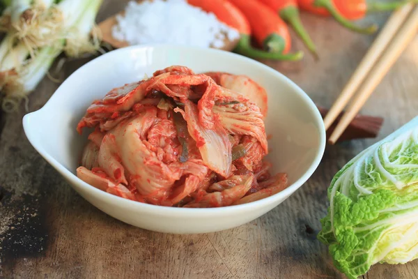 Kimchi col - comida coreana — Foto de Stock