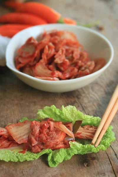 Chou kimchi - nourriture coréenne — Photo