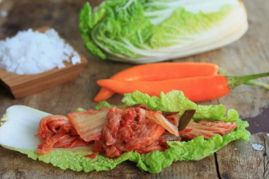 Kimchi lahana - Kore yemeği