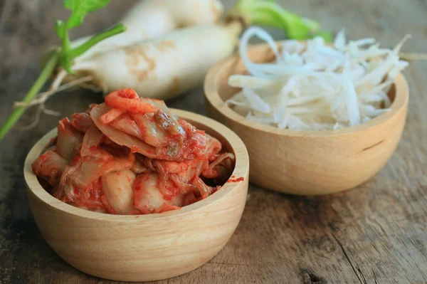 Radis kimchi - nourriture coréenne — Photo