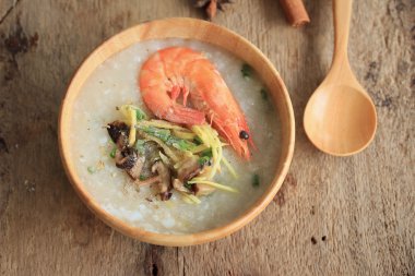 karidesli pirinç lapası