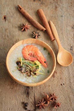 karidesli pirinç lapası