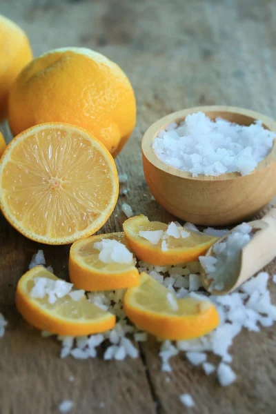 taze limon tuz ile