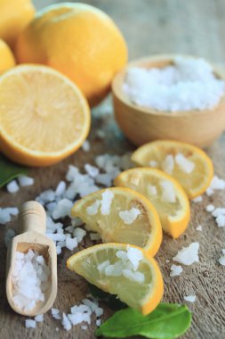 taze limon tuz ile