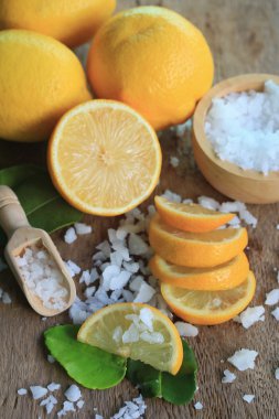taze limon tuz ile