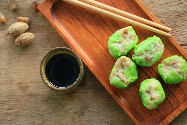 Dumplings de camarones al vapor chinos —  Fotos de Stock