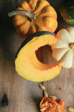 Tohumlu taze balkabağı