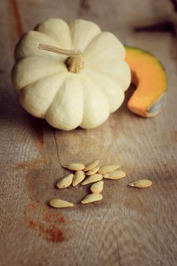 Tohumlu taze balkabağı