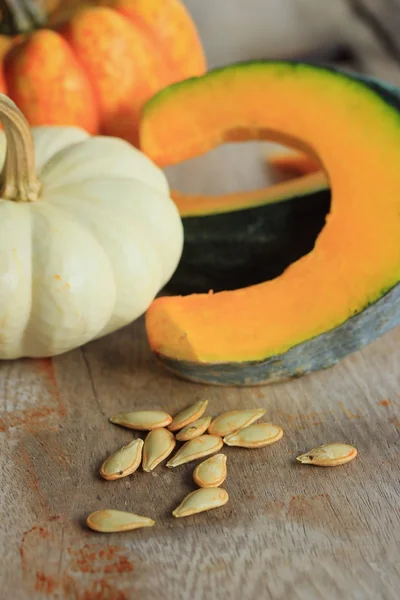 Tohumlu taze balkabağı