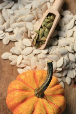 Kurutulmuş beyaz kabak çekirdeği