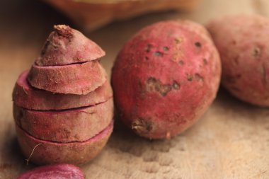 taze yam tatlı kırmızı