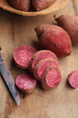 taze yam tatlı kırmızı