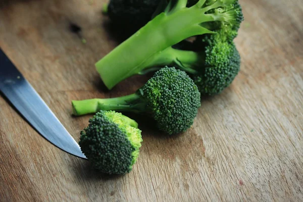 Fresh broccoli green vegetables — Stock Photo, Image