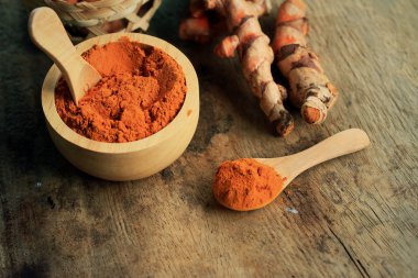 taze zerdeçal tozu ile