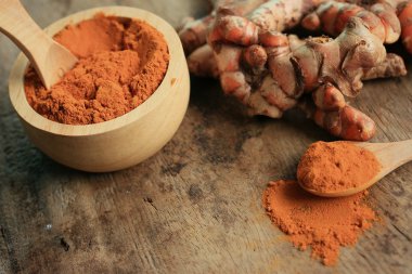 taze zerdeçal tozu ile