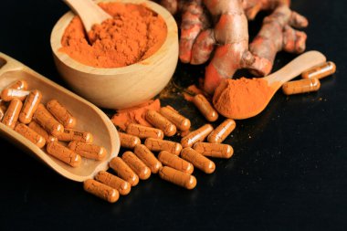 kapsül ile taze zerdeçal