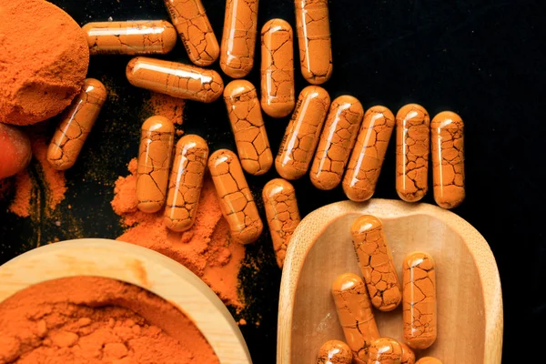 kapsül ile taze zerdeçal