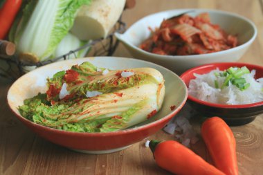 Kimchi lahana - Kore yemeği