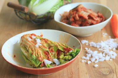 Kimchi lahana - Kore yemeği