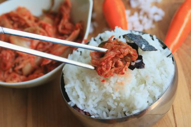 Kimchi lahana - Kore yemeği