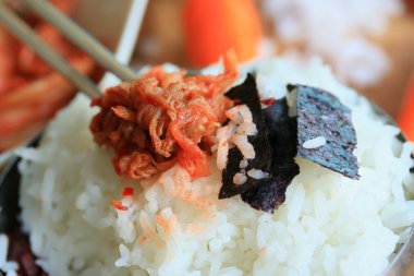 Kimchi lahana - Kore yemeği