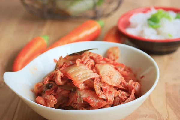 Cavolo kimchi - cibo coreano — Foto Stock