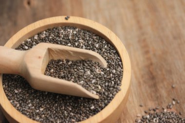 Chia tohum için kurutulmuş