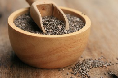 Chia tohum için kurutulmuş