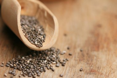 Chia tohum için kurutulmuş