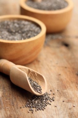 Chia tohum için kurutulmuş