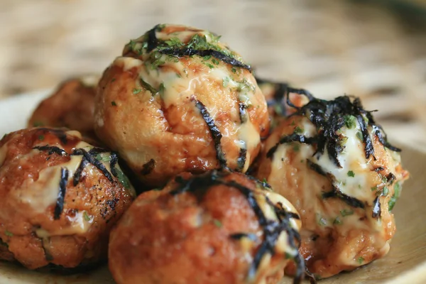 Takoyaki-Sauce - japanisches Essen — Stockfoto