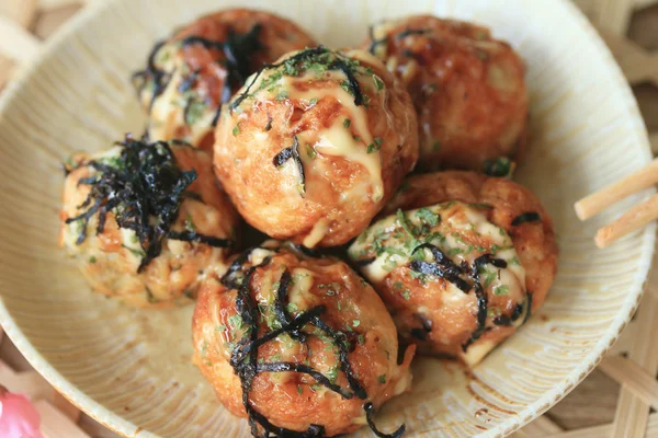 Takoyaki-Sauce - japanisches Essen — Stockfoto