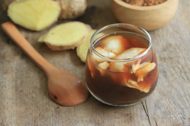 soya peyniri ve taze zencefil