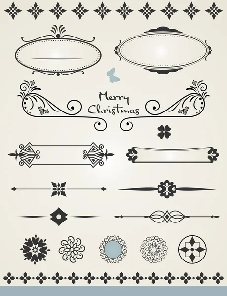 Page decorations — Stock Vector