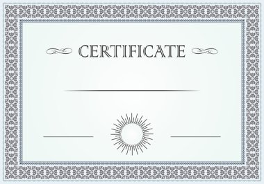 Sertifika kenarlık