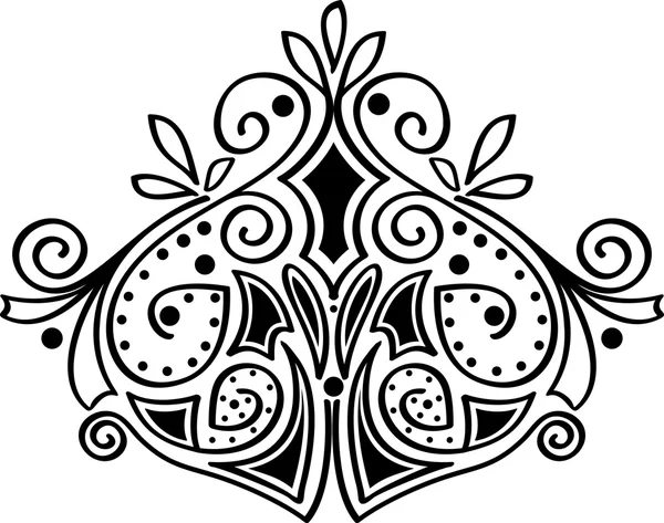 Calligraphic ornament — Stock Vector