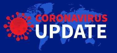 Coronavirus Covid-19 Haber Güncelleme arkaplanı