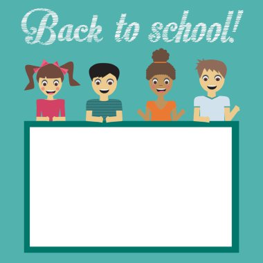 okul pankartına geri dön