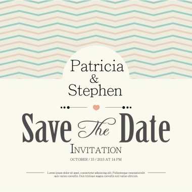 düğün davetiyesi, duyuru kart