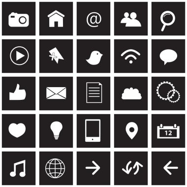 Sosyal ağ simgeleri