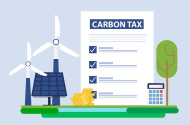 Carbon tax policy and financial incentive for renewable energy and environmental protection